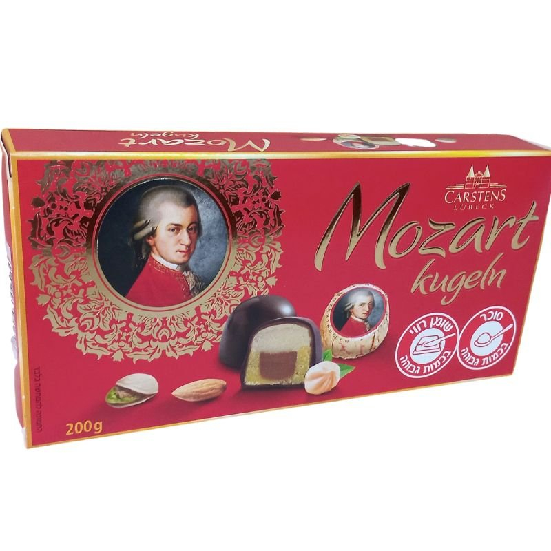 מארז שוקולד פרלינים מוצארט