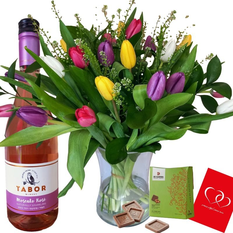 דיל טוליפ צבעוני רוגע ושלווה