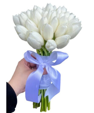זר כלה White Tulip