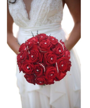 זר כלה Red Roses