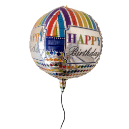 בלון יום הולדת 4 צדדים