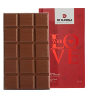 שוקולד חלב קרמל מלוח LOVE