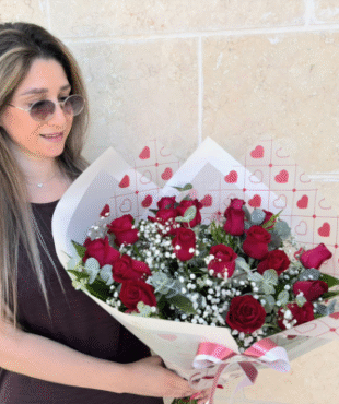 בוקט ורדים אילת