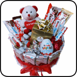 מארז קינדר ודובי אהבה