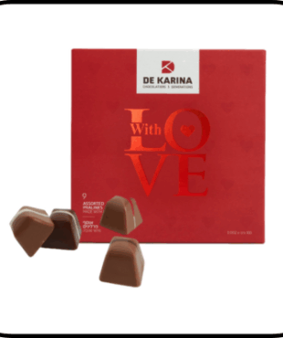 שוקולד פרלינים 9 LOVE