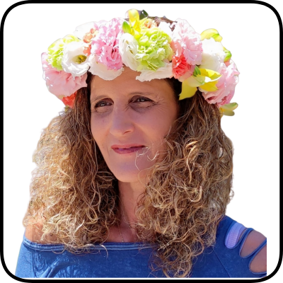 זר לראש מהמם סיגלית