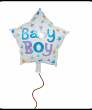 בלון לידת בן הליום