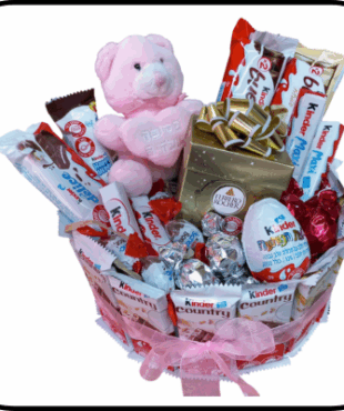 מארז קינדר להולדת הבת