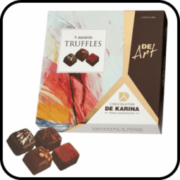 פרלינים שוקולד טראפלס 9