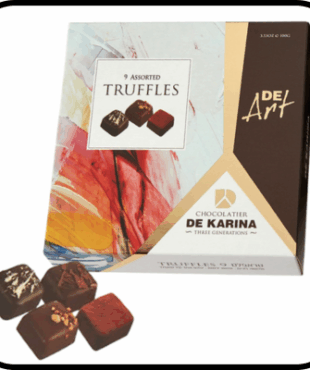 פרלינים שוקולד טראפלס 9